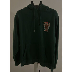 CVLA Hoodie Men’s Green Large-MAKE YOUR OWN LUCK Dragon